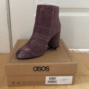 ASOS Raspberry Booties